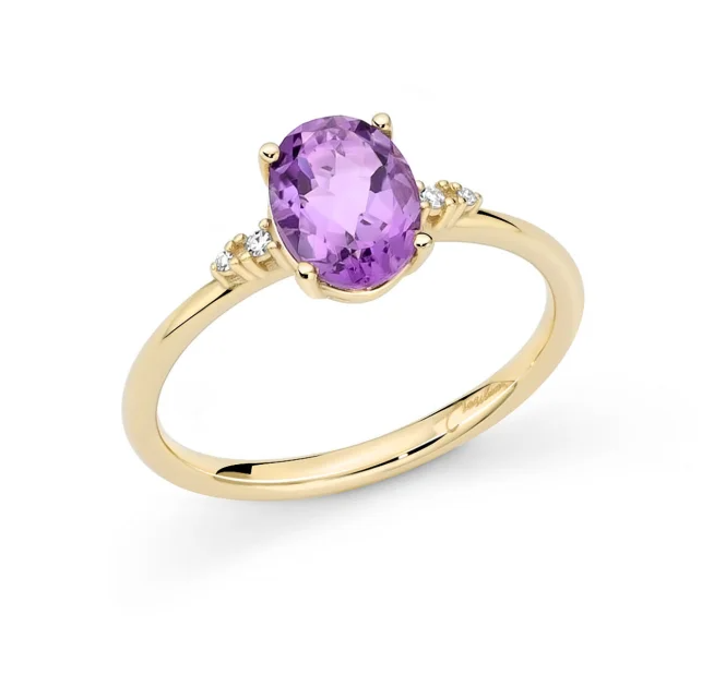 Anello da Donna Miluna Oro Giallo Miluna MIL LID3892X