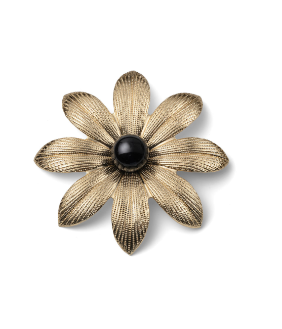 Spilla Fiore Grande in Bronzo Unoaerre 1AR 2788
