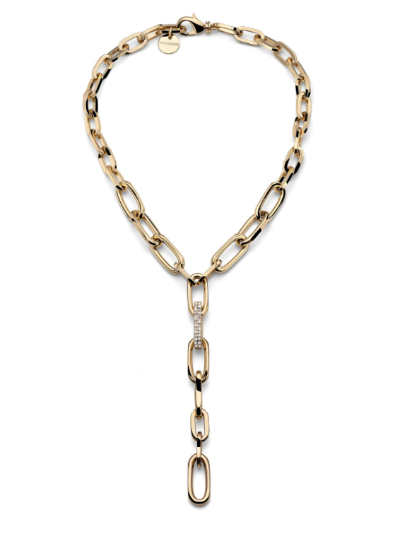 Collana da Donna Y con maglia in zirconi Unoaerre 1AR 2779