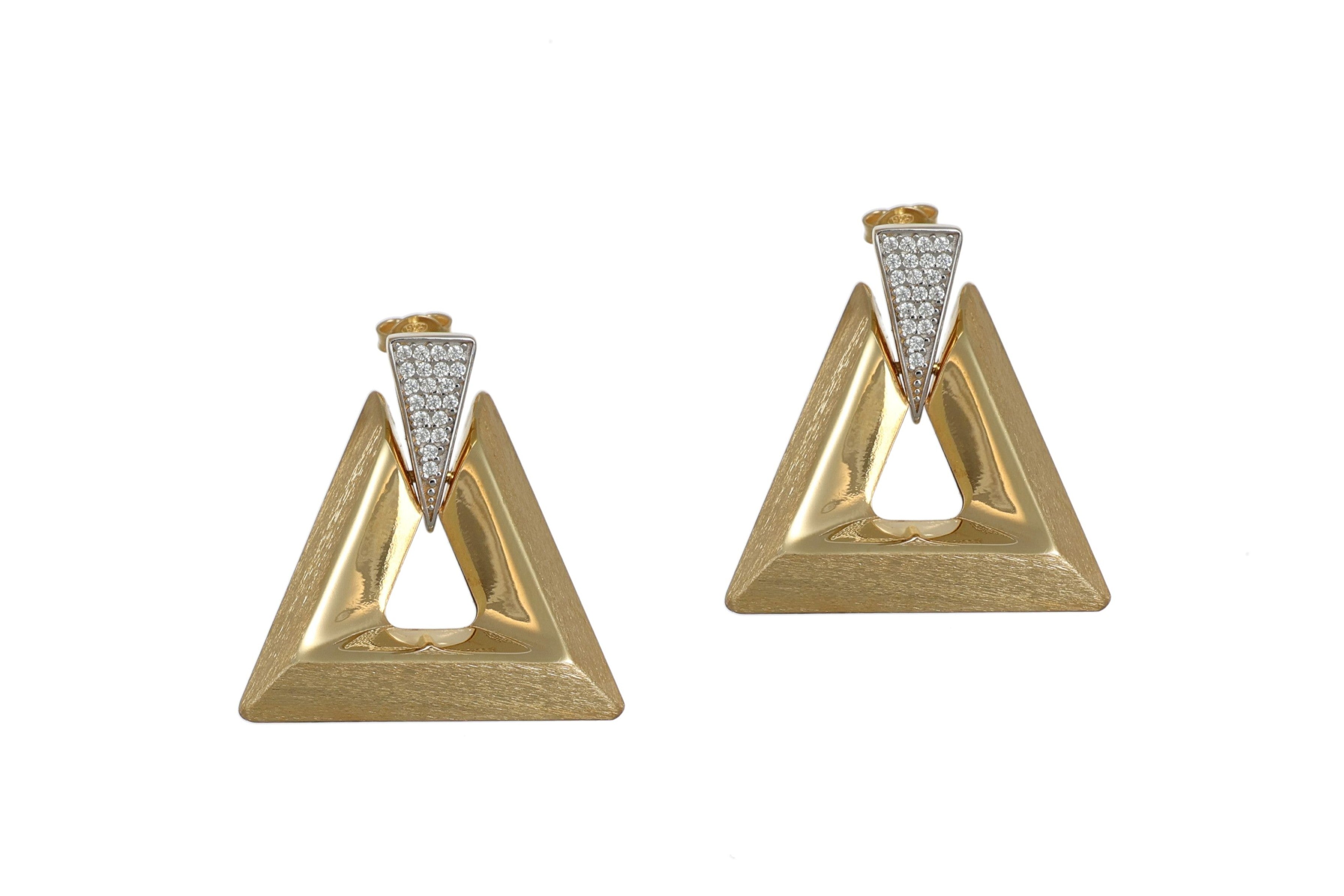 Orecchini da Donna Triangle in Argento 925 TIZ AGOR 99