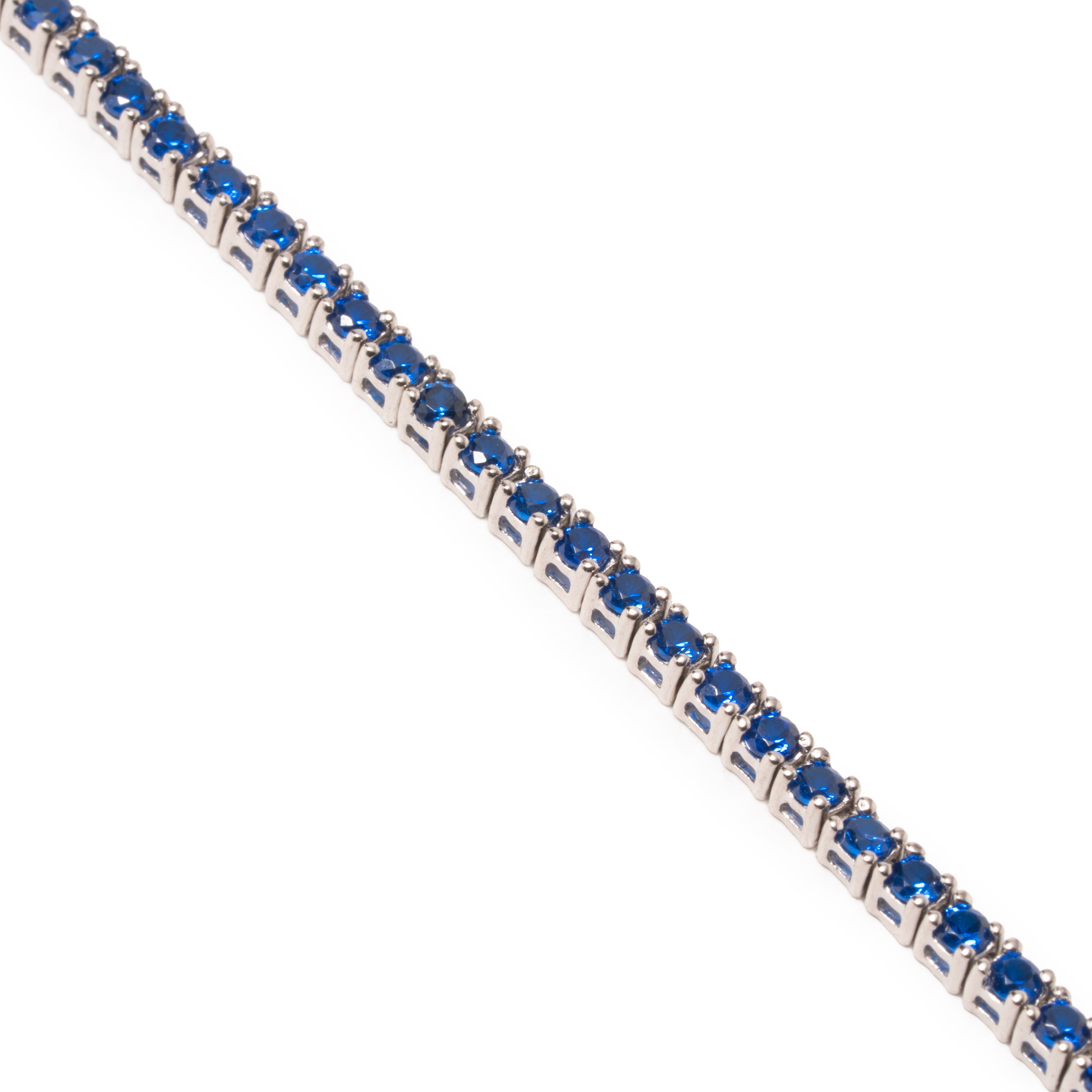Bracciale Tennis Unisex Tiziano Argento TIZ AGTEN BLU