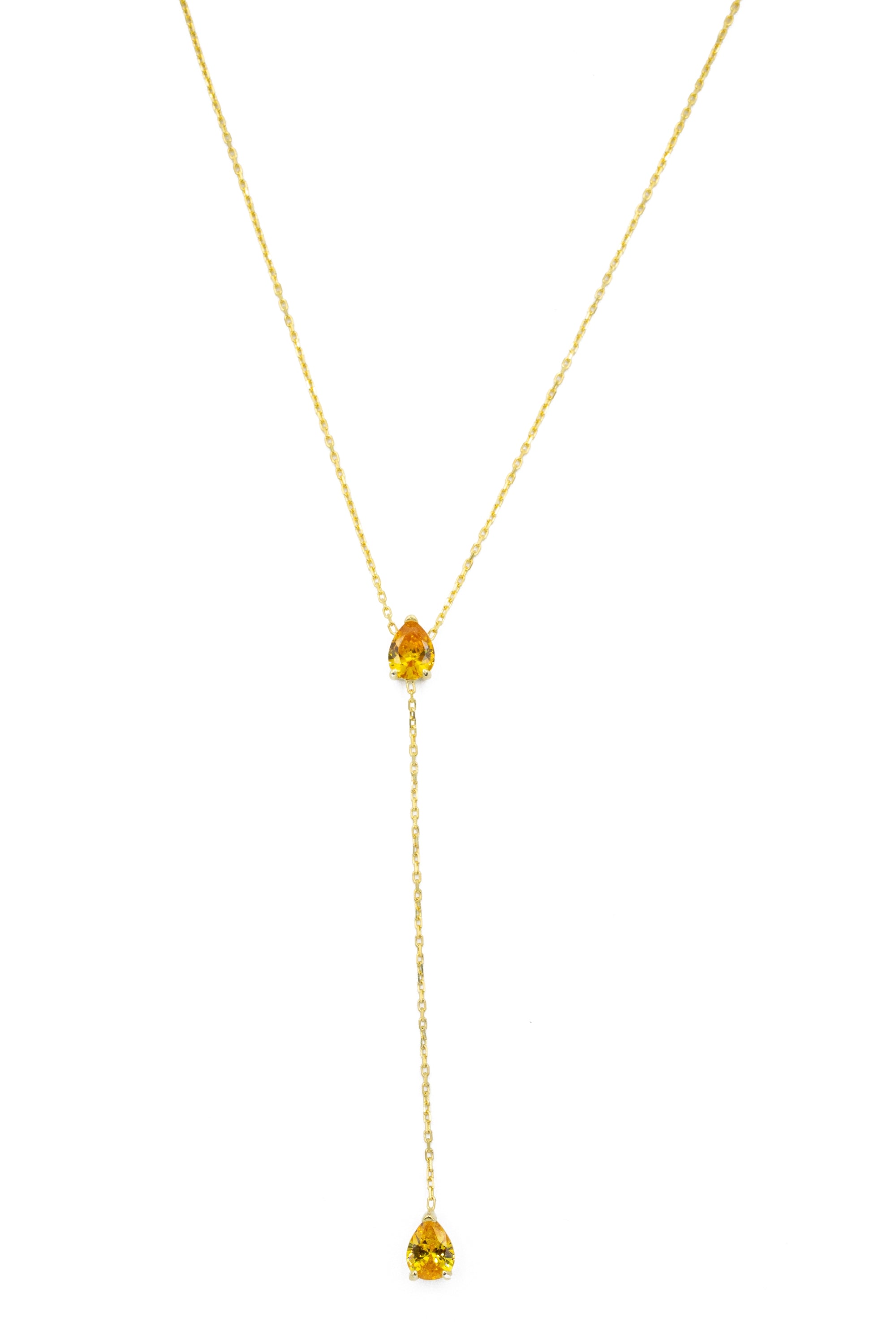 Collana da Donna Gemme di Luce Gold TIZ DROP 01