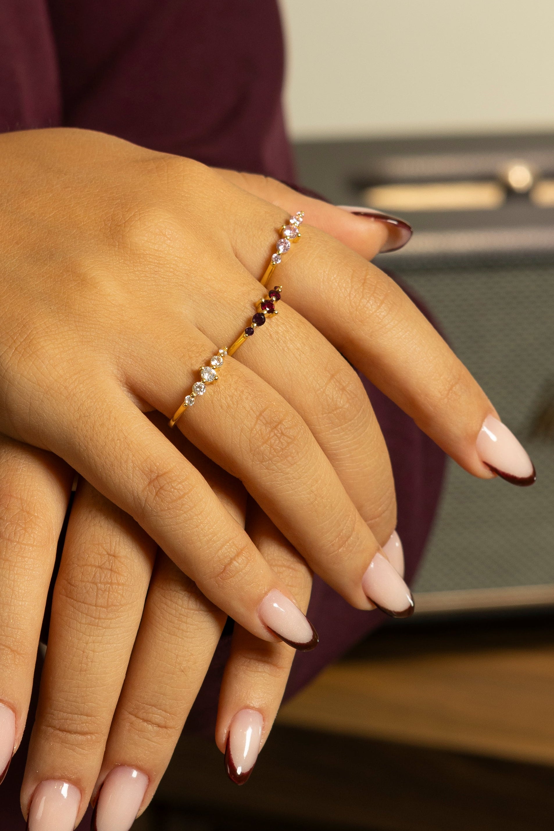 Anello da Donna 5 Pietre TIZ DROP 16