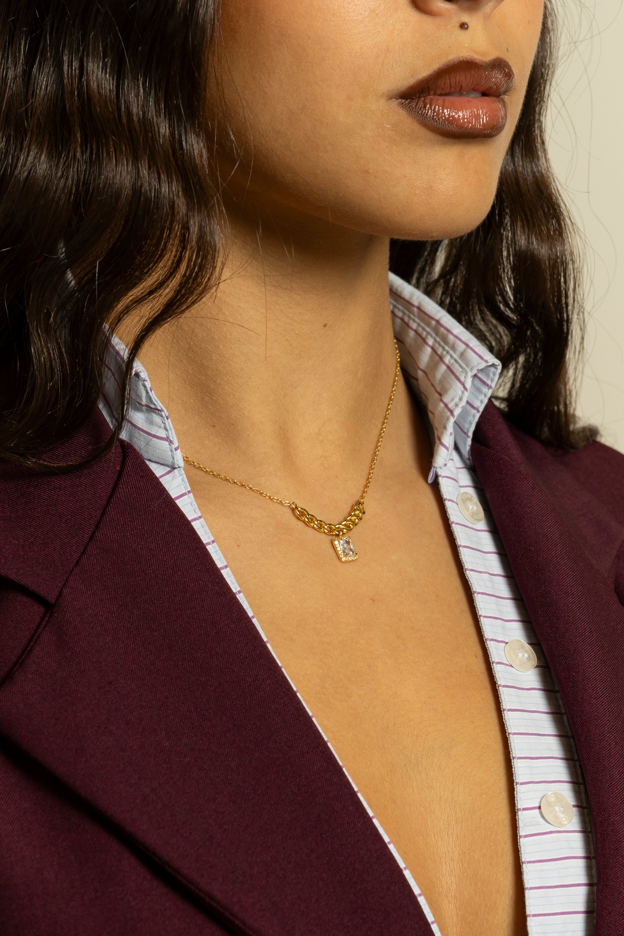 Collana Da Donna Shyne in Argento 925 TIZ DROP 04