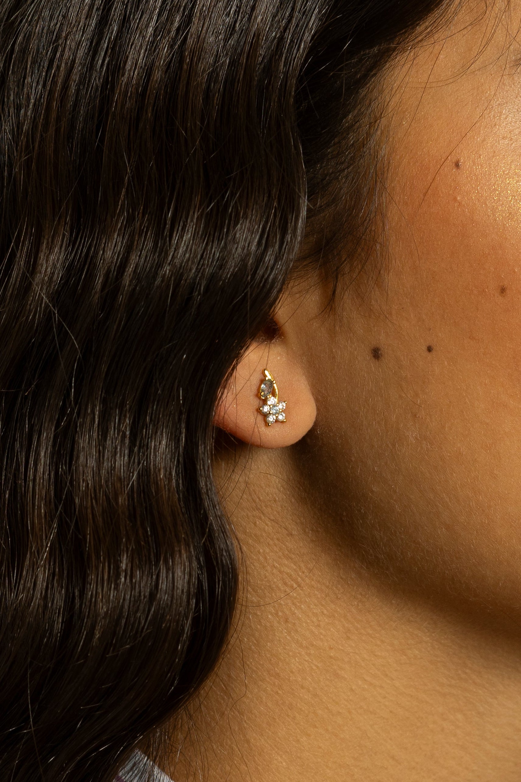 Orecchini da Donna Flower in Argento 925 TIZ DROP 53