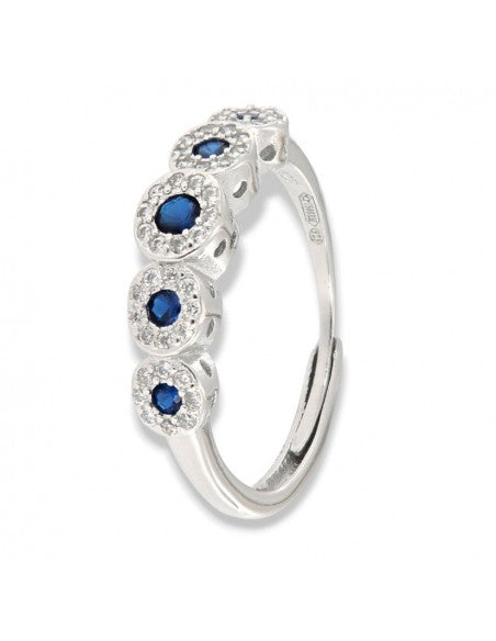 Anello da Donna Magic 5 Pietre in Argento 925 TIZ DROP 63