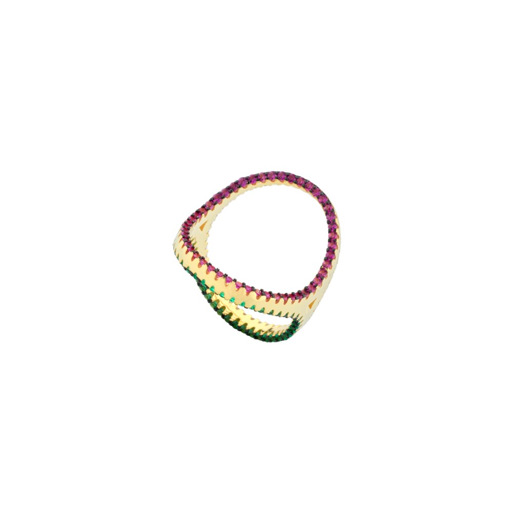 Anello da Donna Tricolor Marcello Pane Argento MP ANYA 014