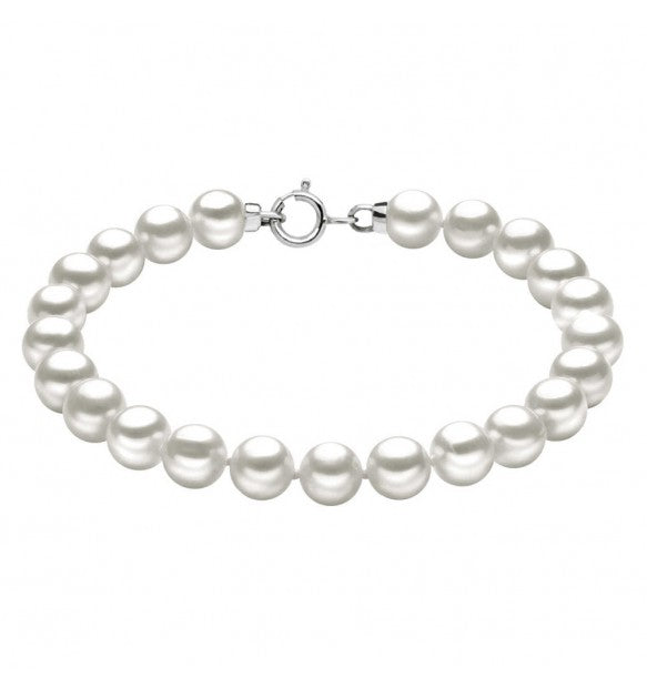 Bracciale da Donna Filo Perle Acquadolce in Oro Comete COM BRQ114AM