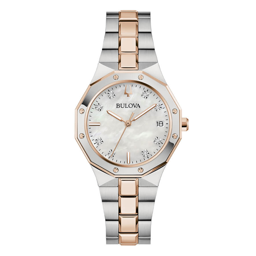 Orologio da Donna Octagon Lady Diamonds Bulova BUL 98P235