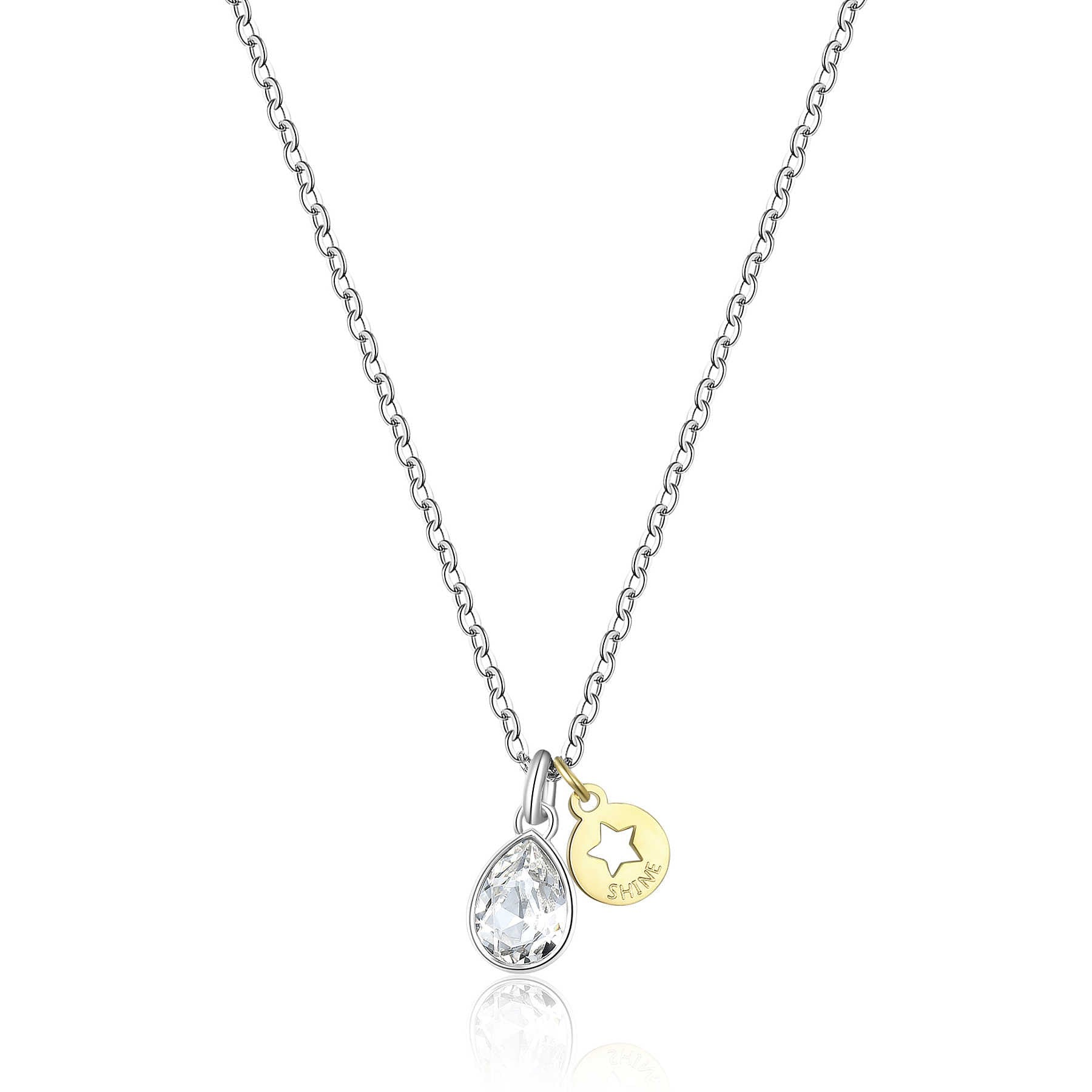 Collana da Donna LUCKY LIGHT in Acciaio SAG SKT08