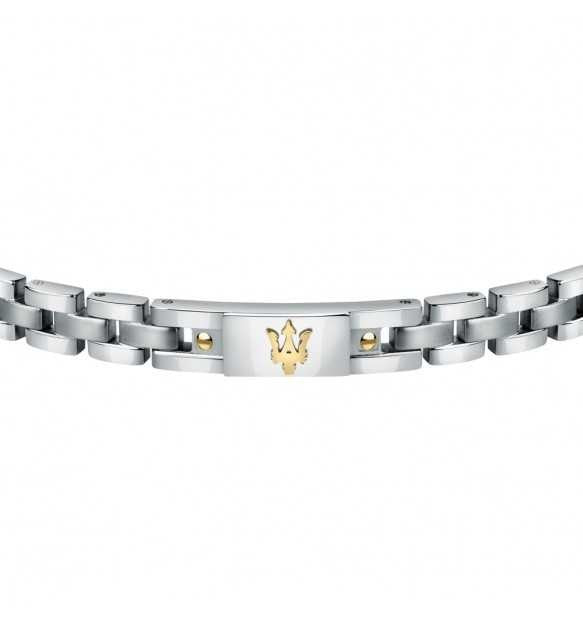 Bracciale da Uomo In Argento Iconic Maserati MAS JM420ATH05