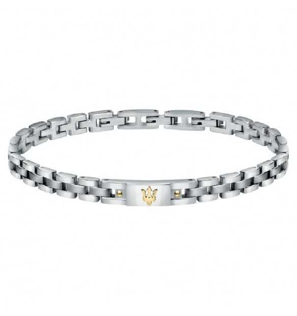 Bracciale da Uomo In Argento Iconic Maserati MAS JM420ATH05