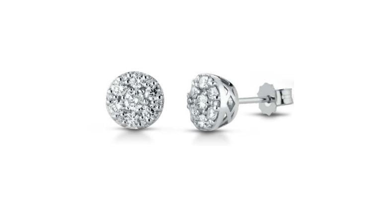 Orecchini da Donna Puntoluce CT 0.24 Gr 1.24 G VS