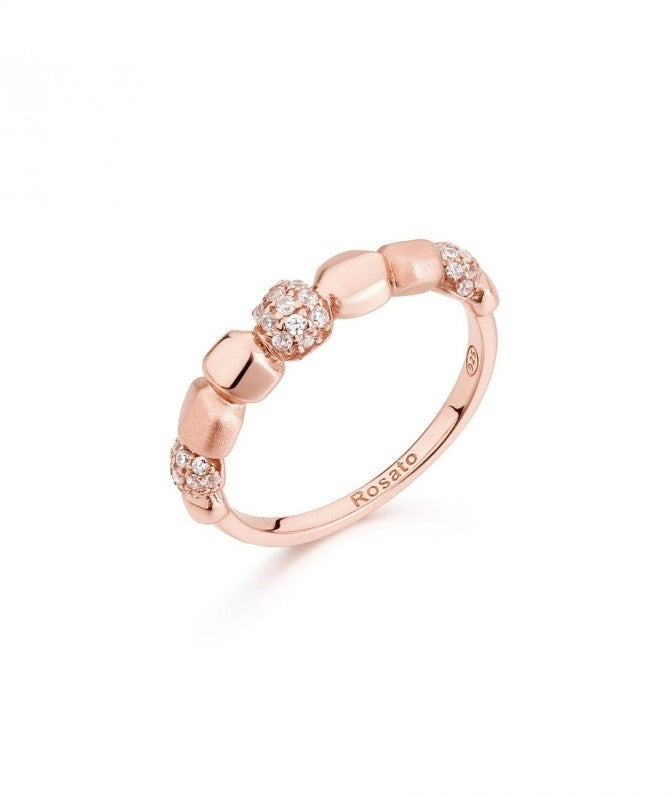 Anello da Donna Argento Rosato ROS RZIB35C
