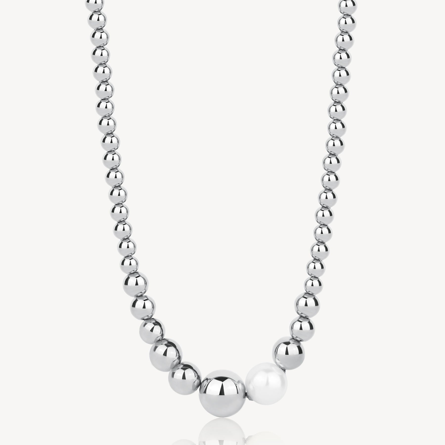 Collana PERFECT in Acciaio e Perla di Conchiglia BROS BPC01