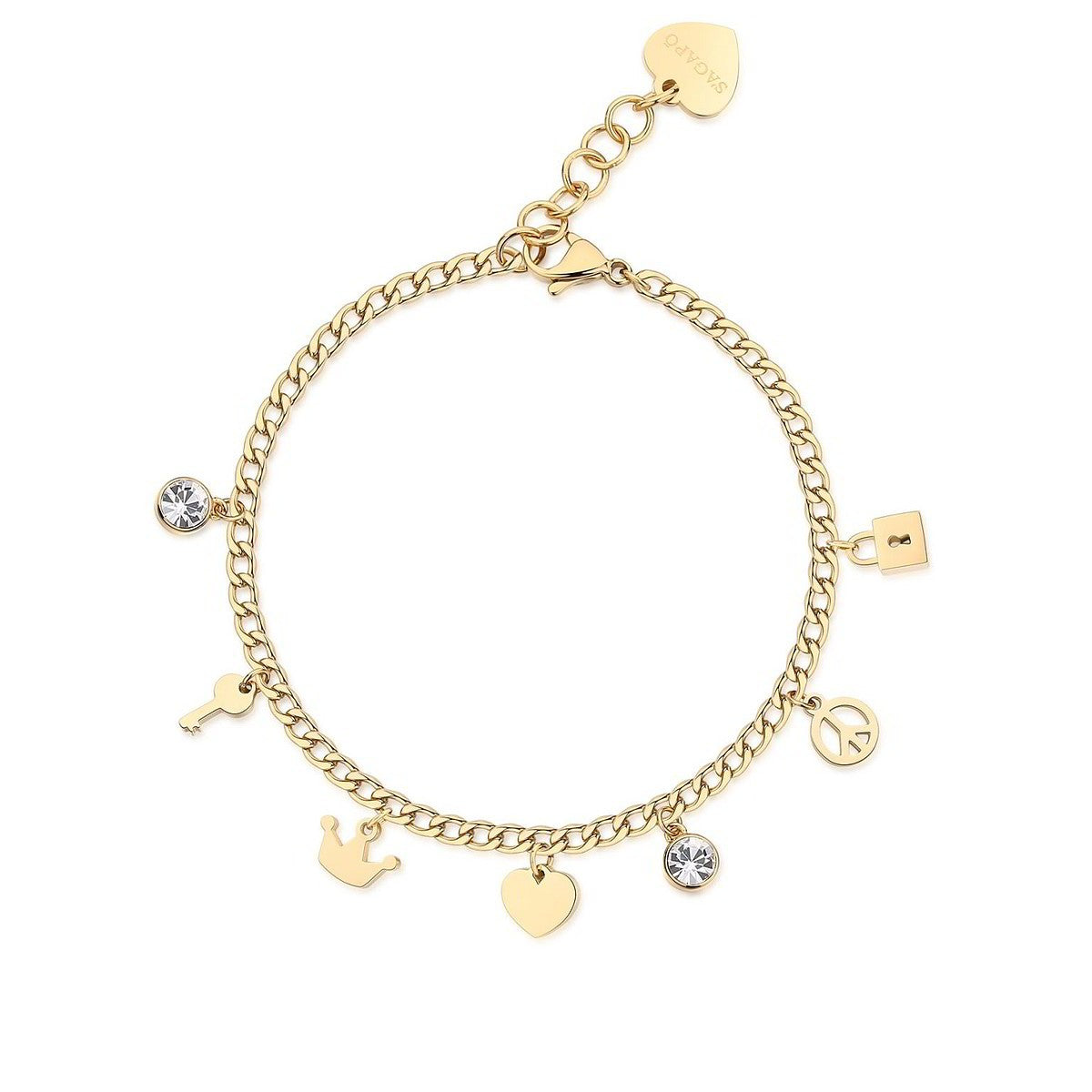 Bracciale da Donna in Acciaio SAG SSG15