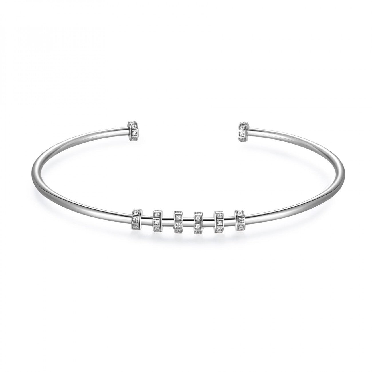 Bracciale da Donna Argento Rosato ROS RZB038B