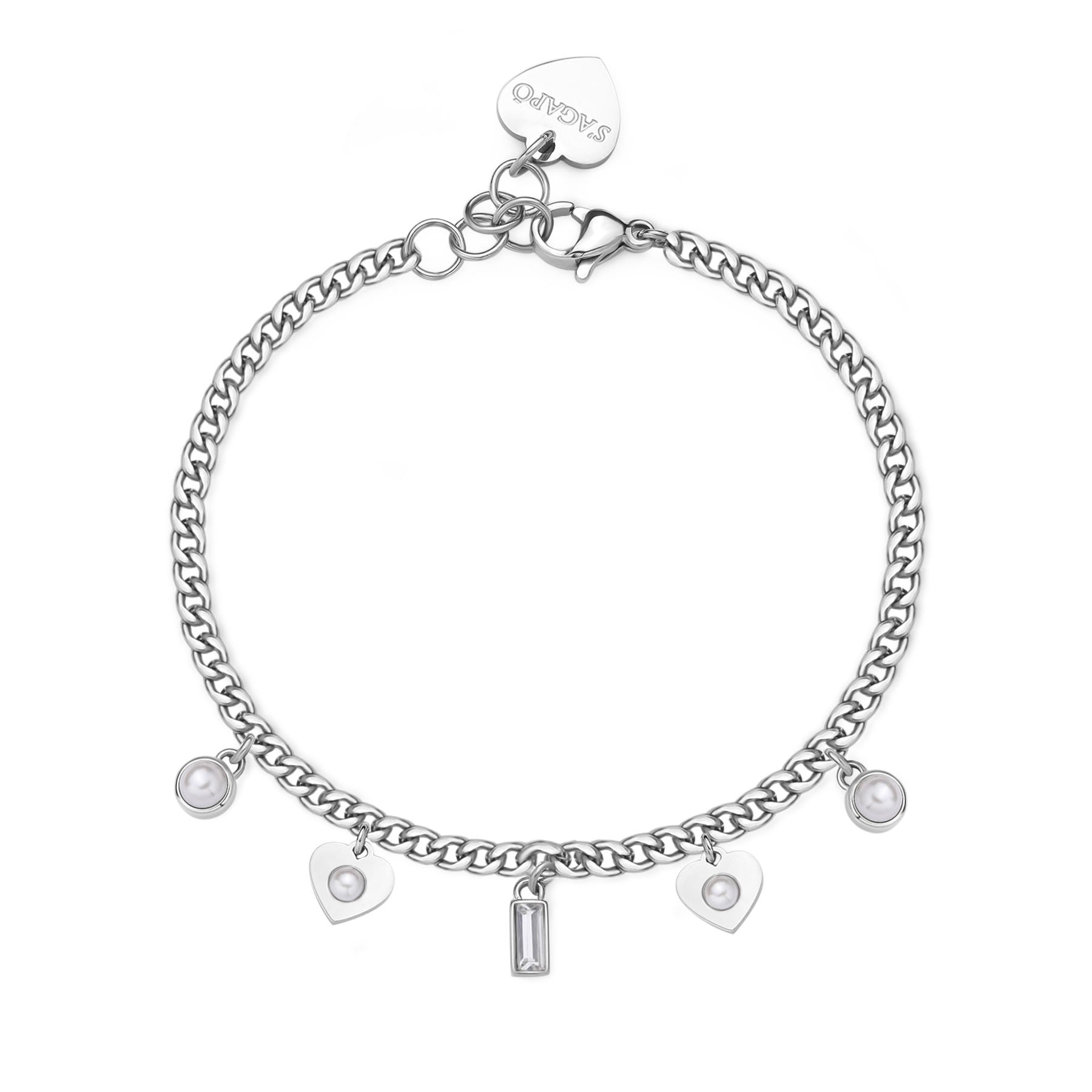 Bracciale da Donna MESSAGE in Acciaio SAG SSG32