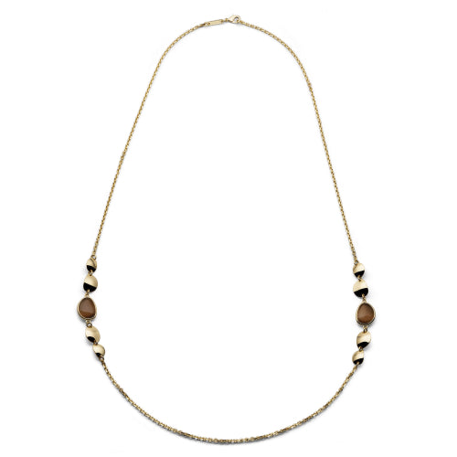Collana Gipsy occhio di gatto Unoaerre 1AR 2675