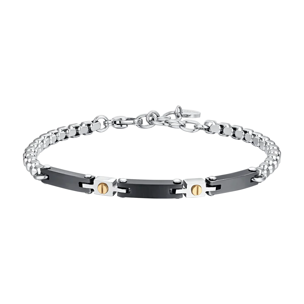 BRACCIALE UOMO IN ACCIAIO LUCA BARRA LB BA1776