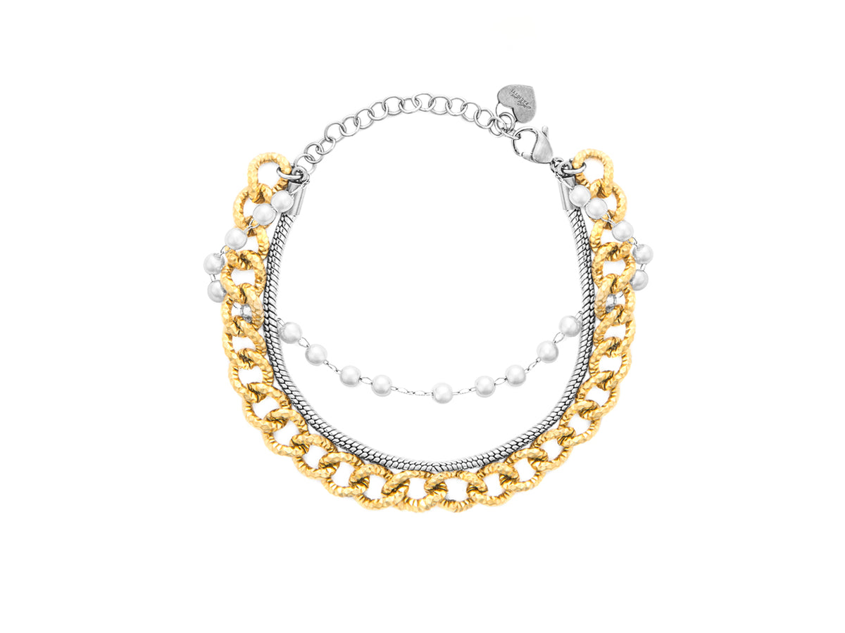 Bracciale da Donna con Perle 4US Cesare Paciotti 4US 4UBR8376W