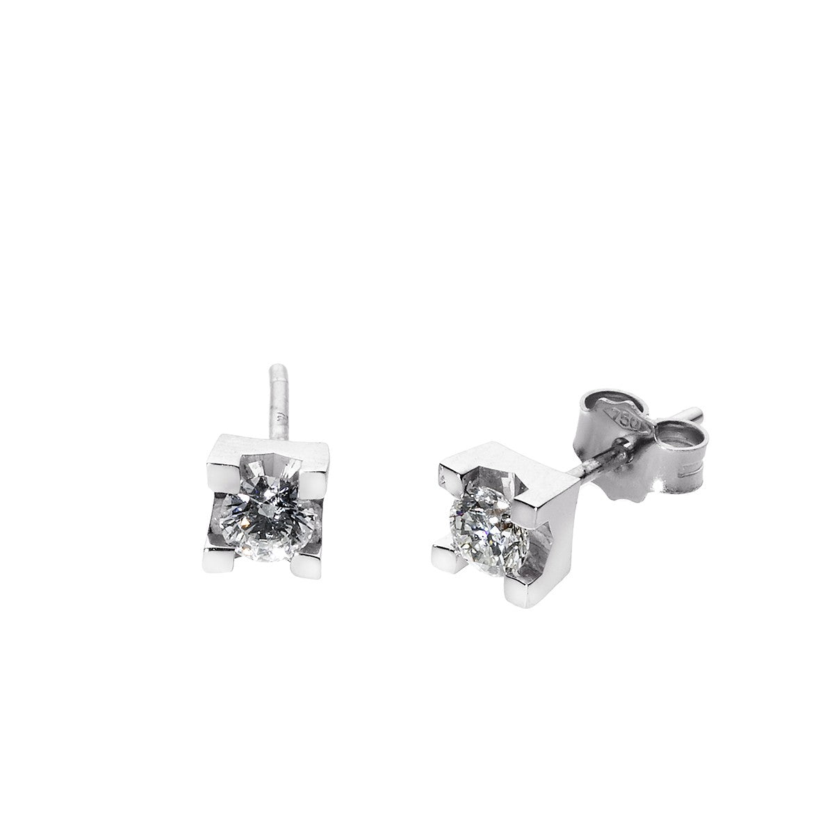 Orecchini da Donna Puntoluce CT 0.40 G VS