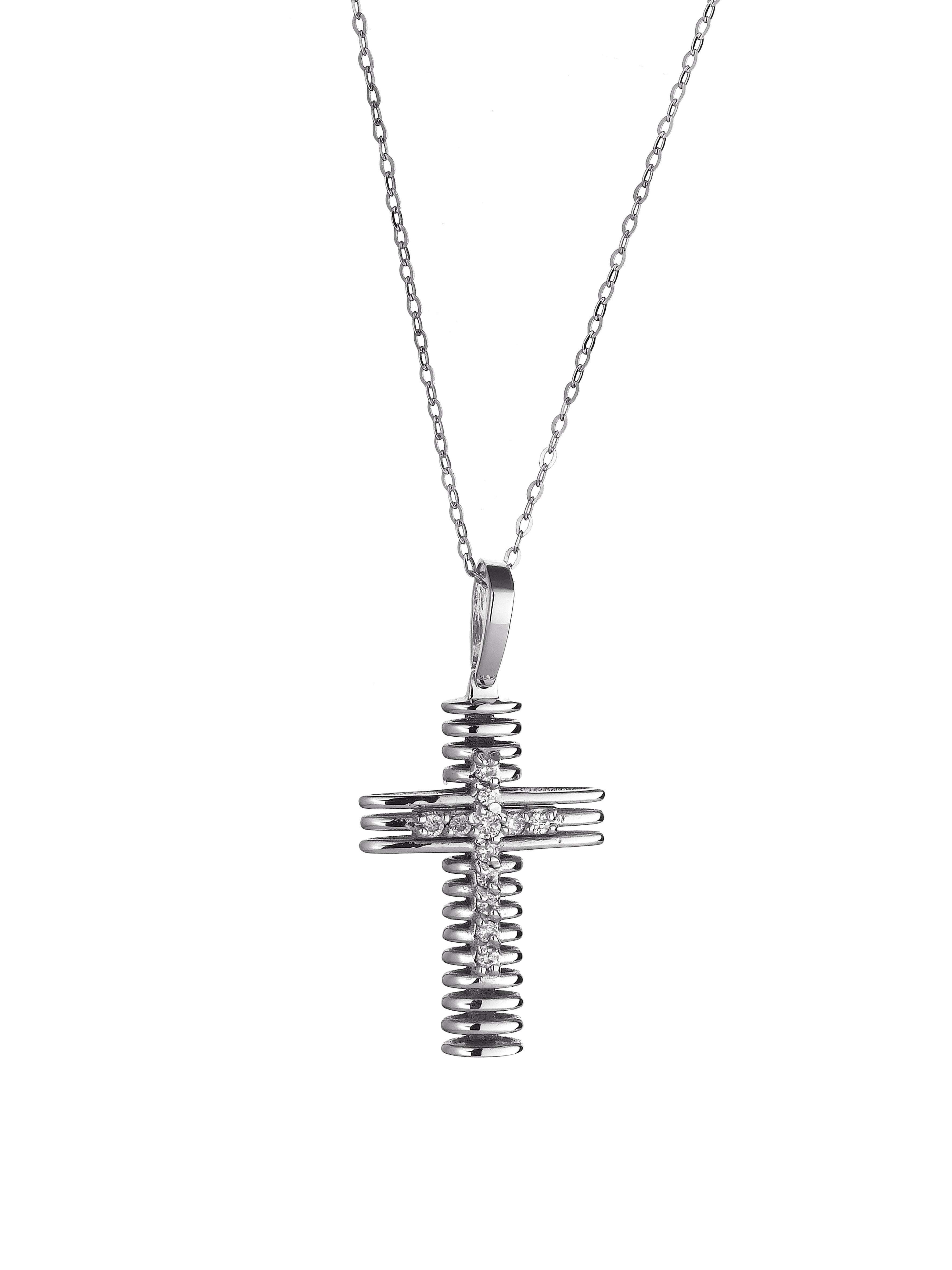 Collana da Uomo in oro 18Kt e diamanti SAR GIOIELLI CR UM/DTB1