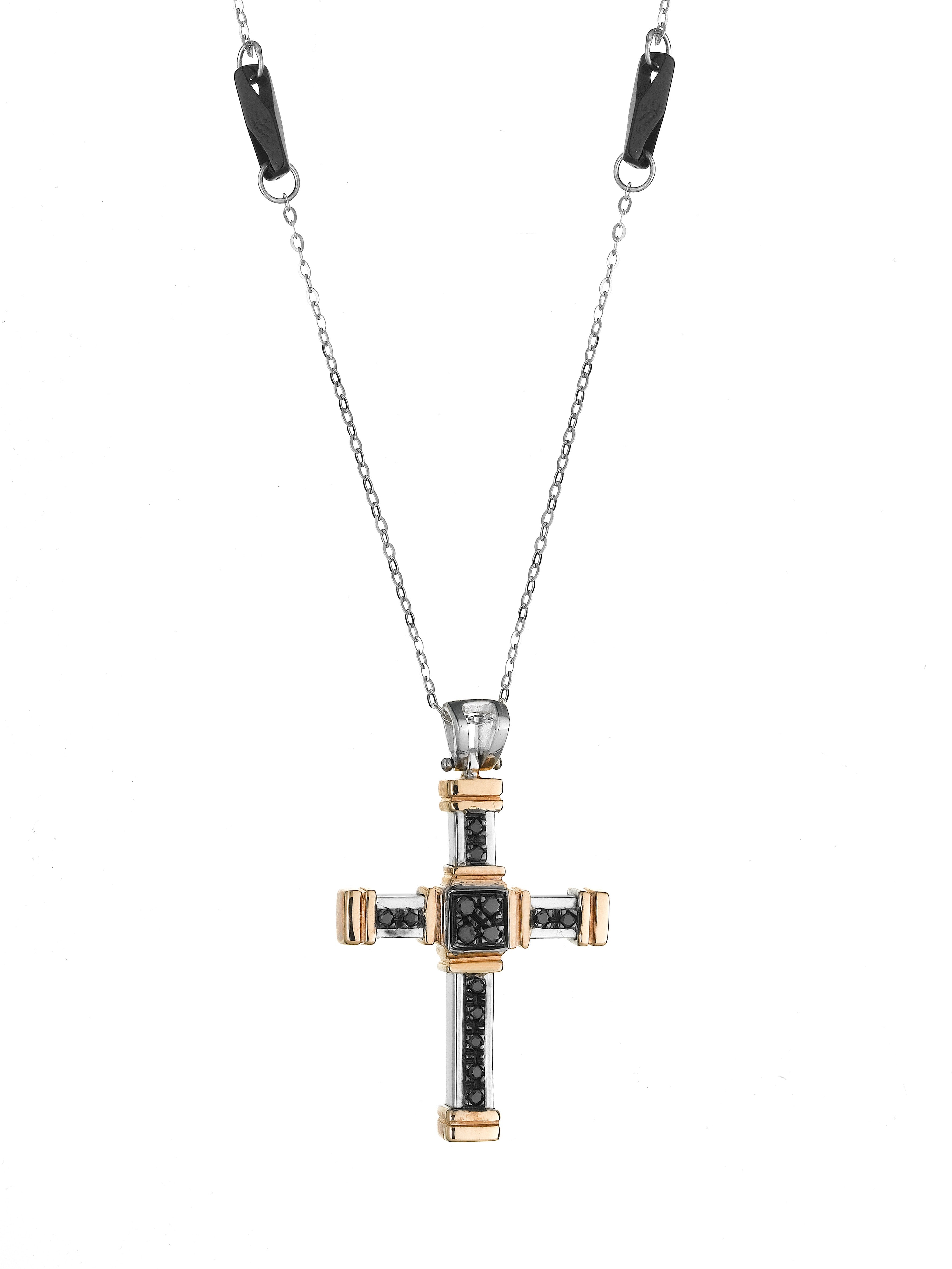 Collana da Uomo in oro 18Kt e diamanti SAR GIOIELLI CR UM/ON