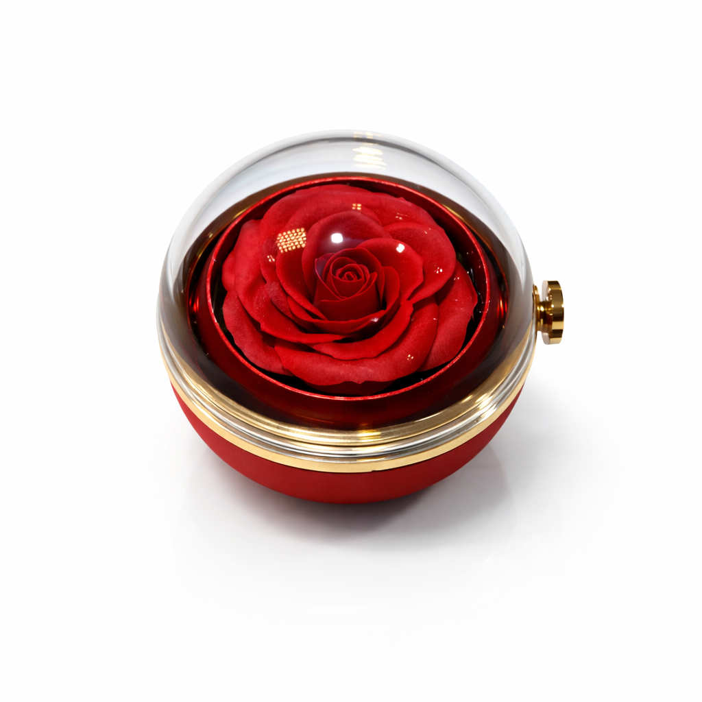 Box con la Rosa firmata Tiziano