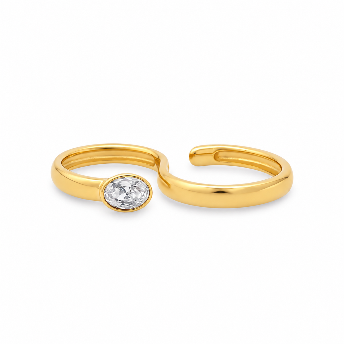 Anello da Donna Infinito Oval Cut Argento 925 collezione Alma Rue de Mille RDM AN-039 M2 AU