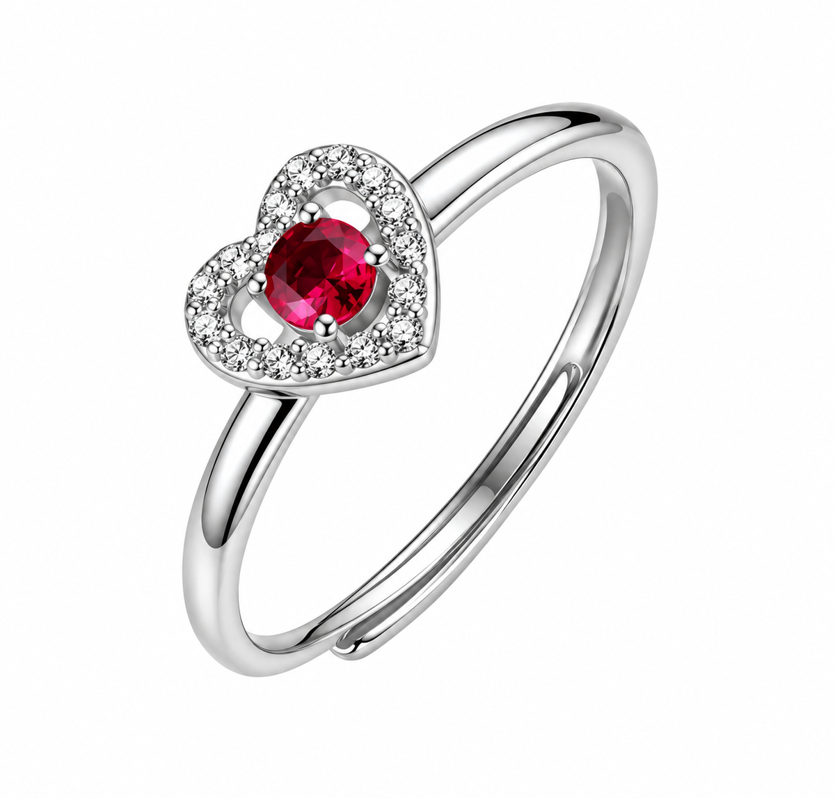 Anello da Donna con cuore in Argento 925 e cubic zirconia Brosway BROS FPR149