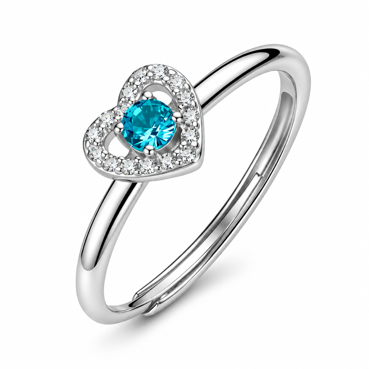 Anello da Donna con cuore e cubic zirconia in Argento 925 Brosway BROS FAG29