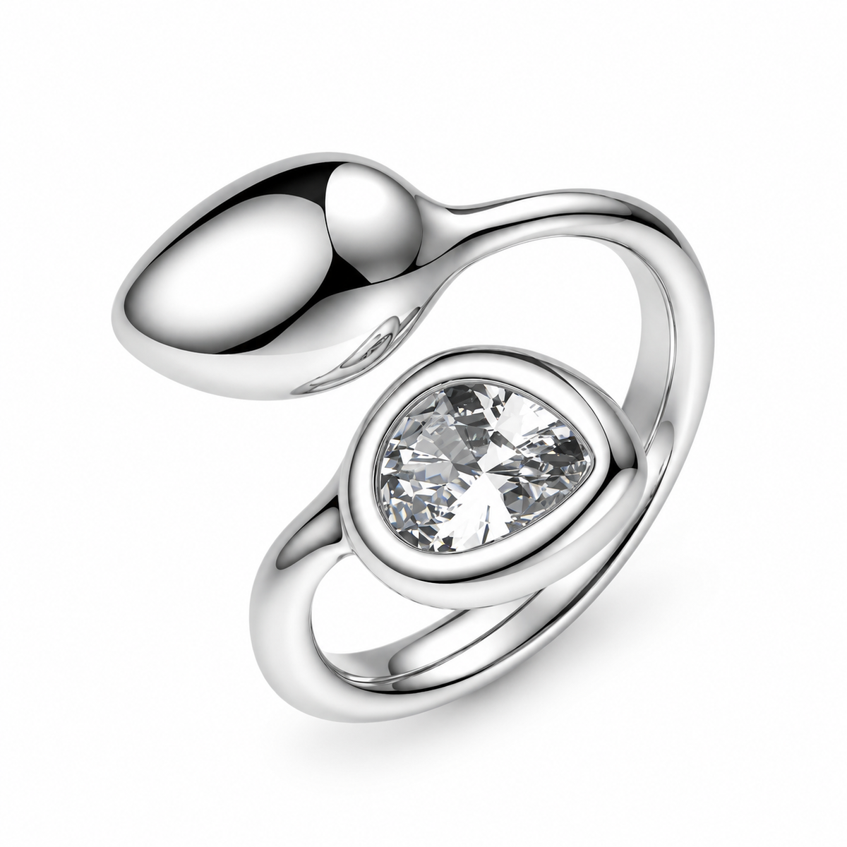 Anello da Donna con Goccia in acciaio Brosway BROS BGW29