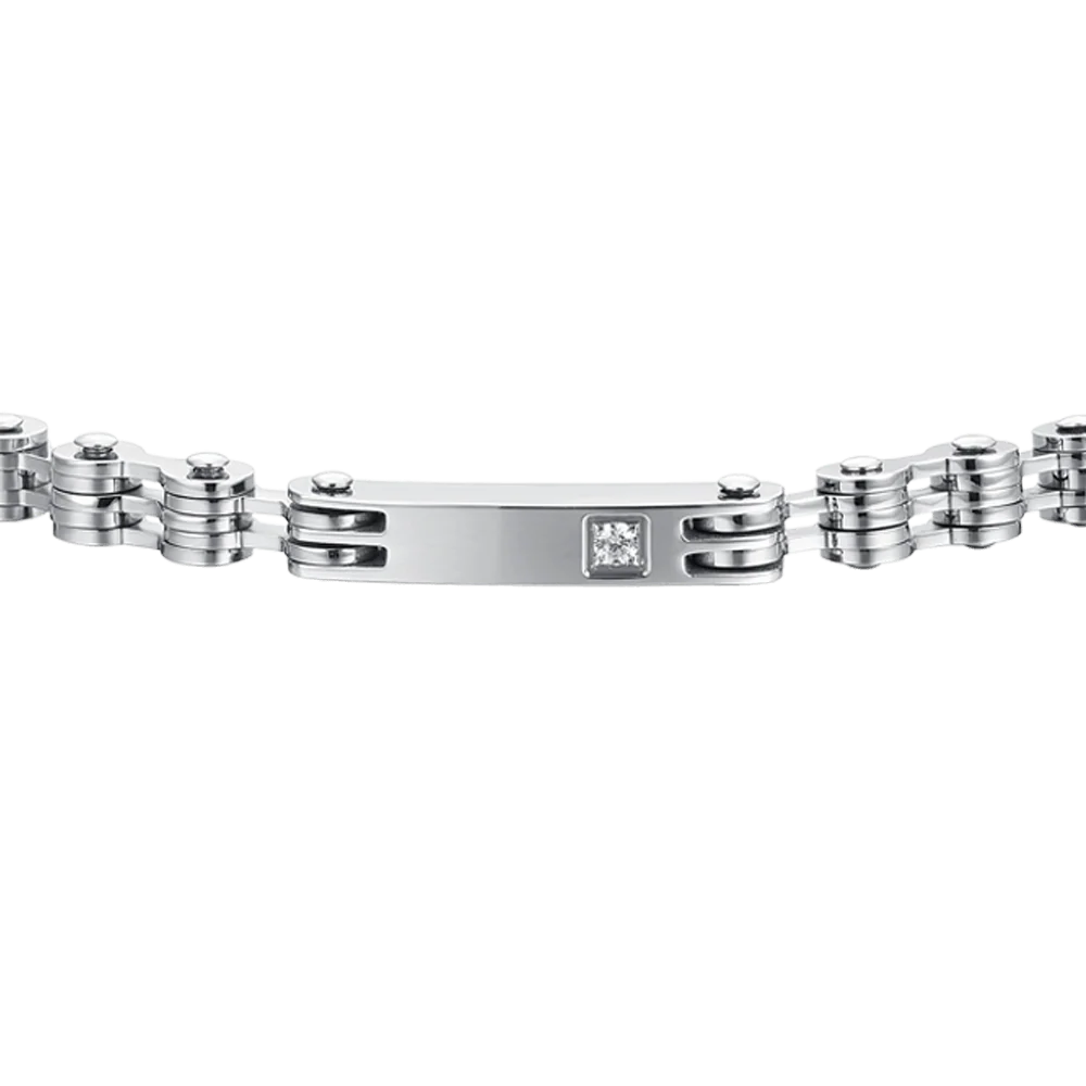 BRACCIALE UOMO IN ACCIAIO LUCA BARRA LB BA1798