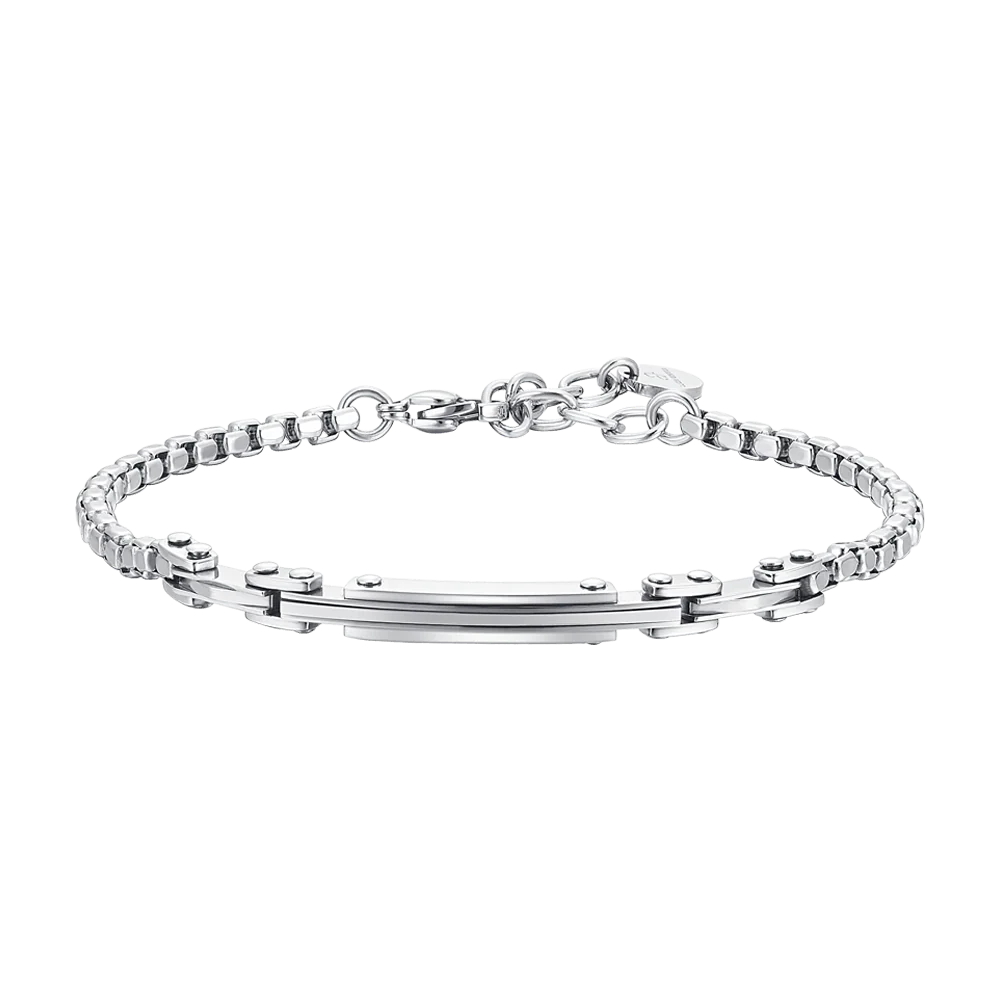 BRACCIALE UOMO IN ACCIAIO LUCA BARRA LB BA1800