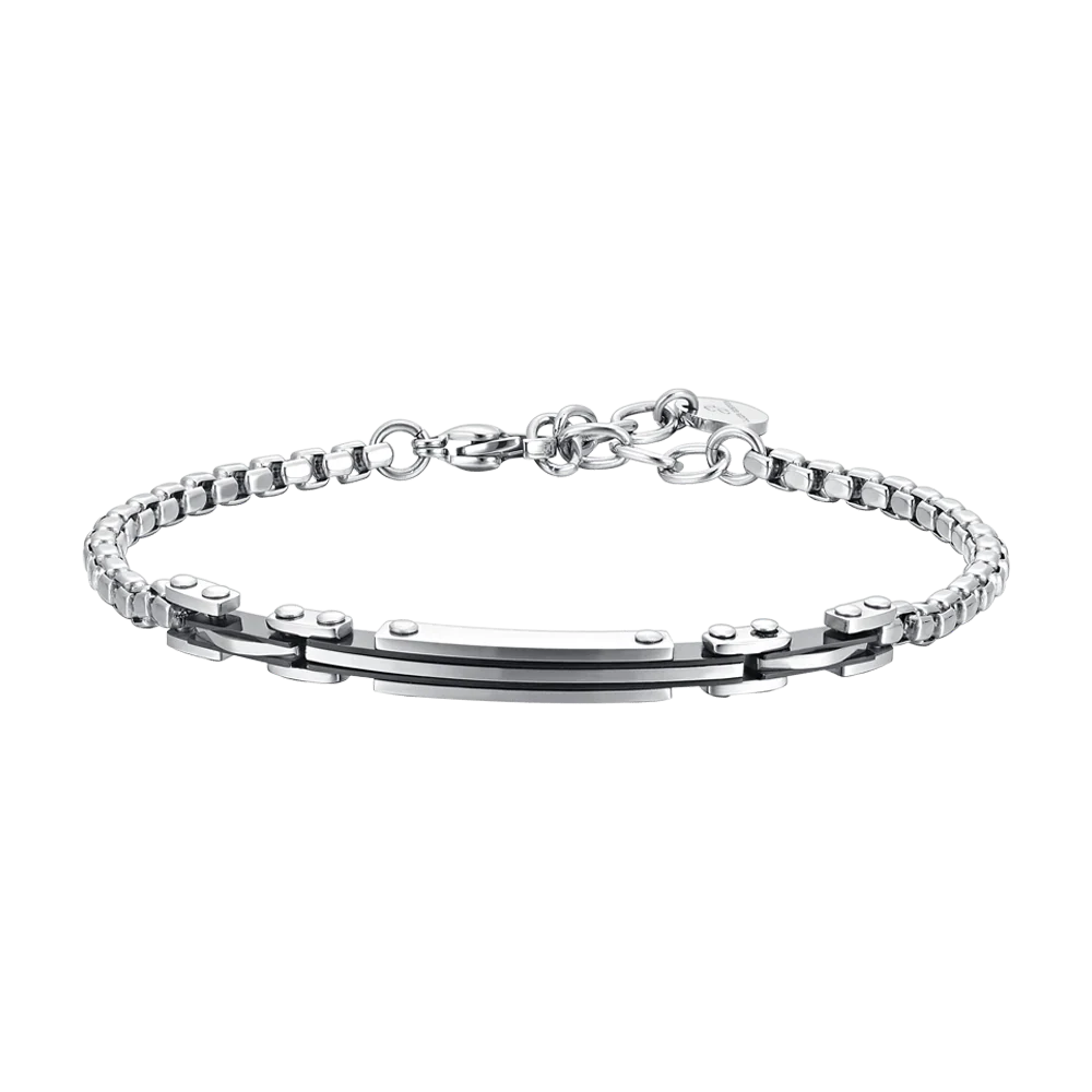 BRACCIALE UOMO IN ACCIAIO LUCA BARRA LB BA1801