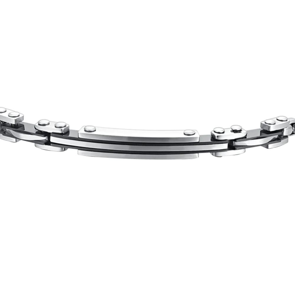 BRACCIALE UOMO IN ACCIAIO LUCA BARRA LB BA1801