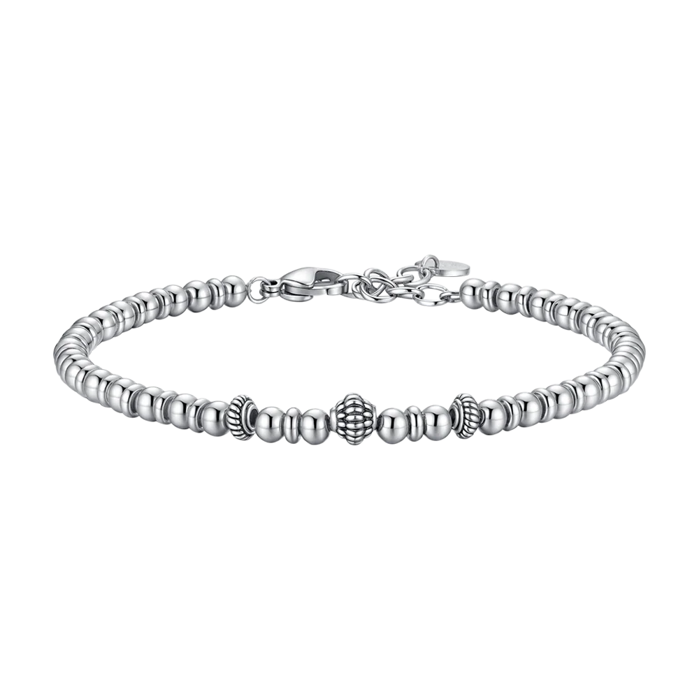BRACCIALE UOMO IN ACCIAIO CON EFFETTO VINTAGE LUCA BARRA LB BA1860