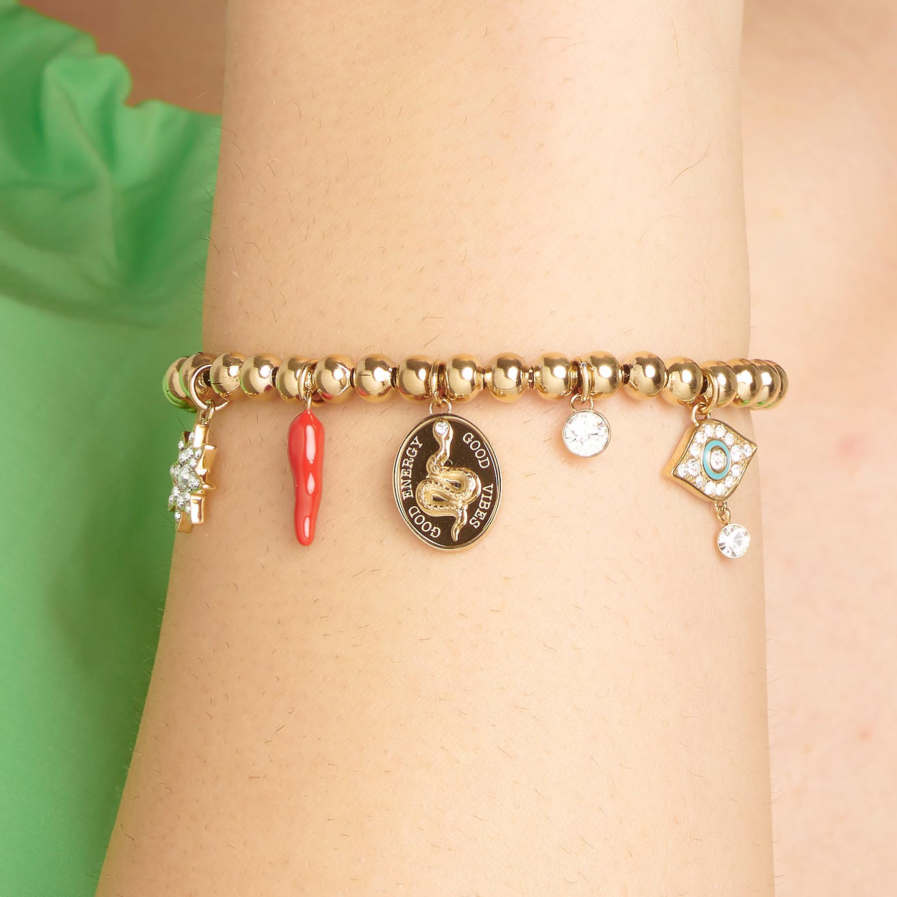 Bracciale da donna CHAKRA MISTICI in Acciaio BROS BHKB149