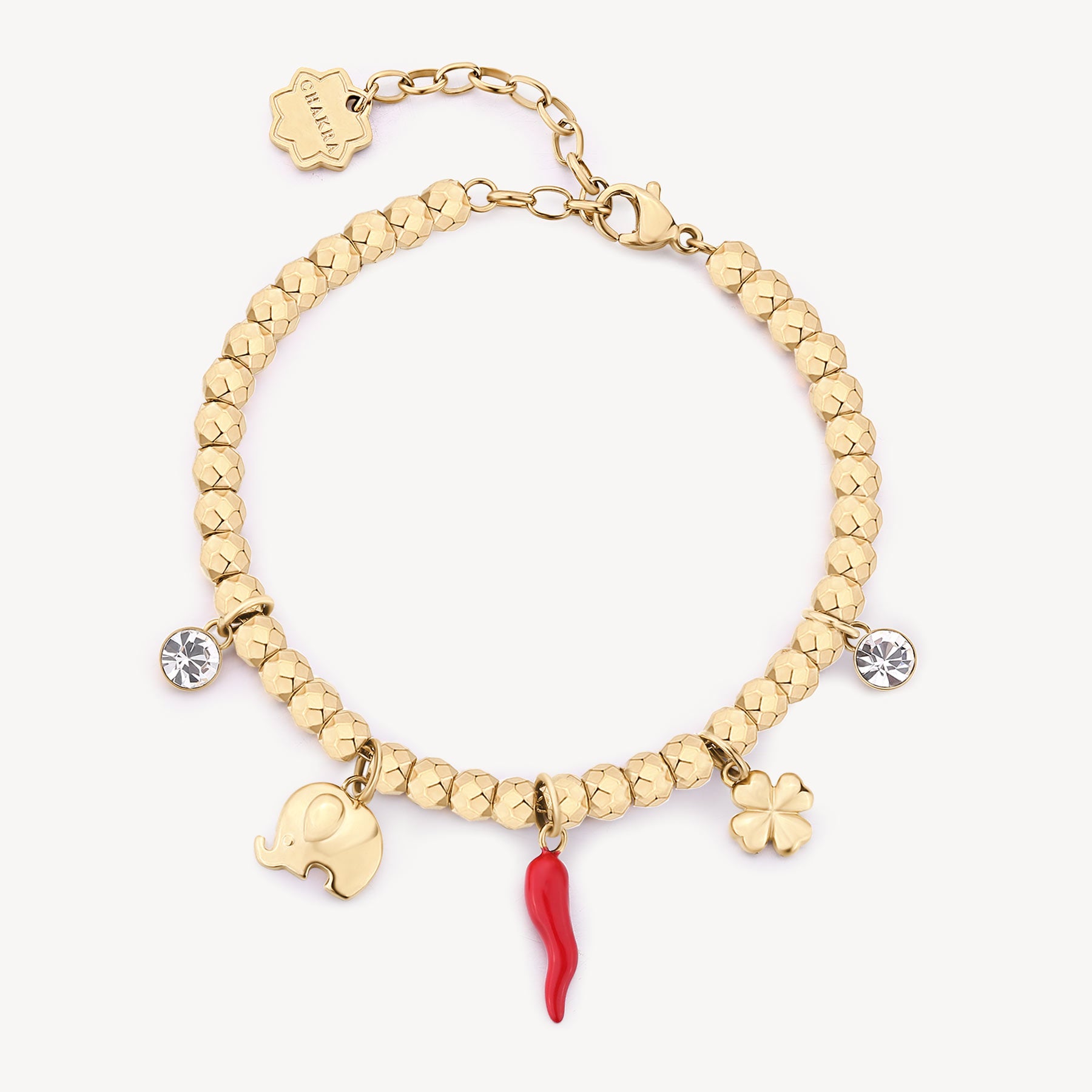 Bracciale da donna Chakra Portafortuna in Acciaio BROS BHKB246