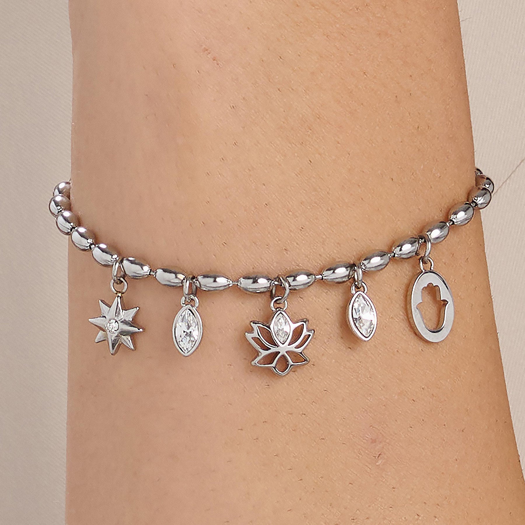 Bracciale Donna CHAKRA Mistici in Acciaio BROS BHKB251