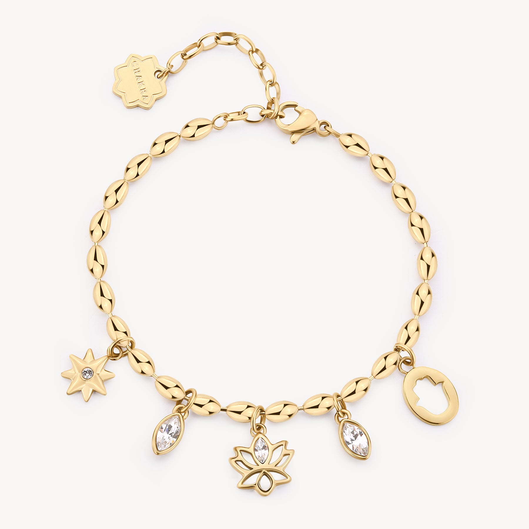 Bracciale Donna CHAKRA Mistici in Acciaio BROS BHKB252