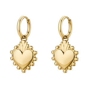 Orecchini da donna in acciaio Cuore Brosway BROS BHKE197
