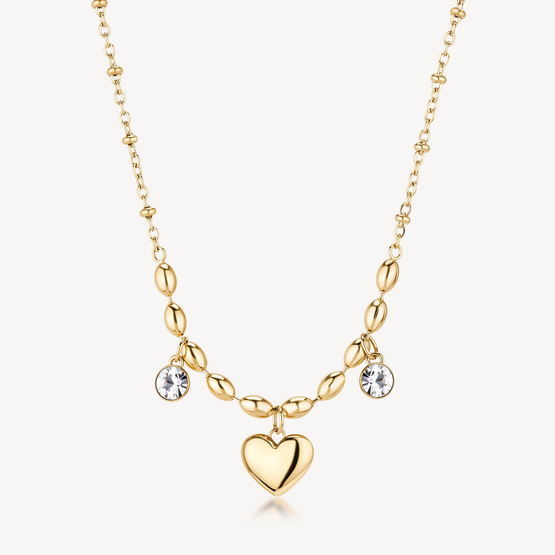 Collana DONNA CHAKRA AMORE  IN ACCIAIO BROS BHKN162