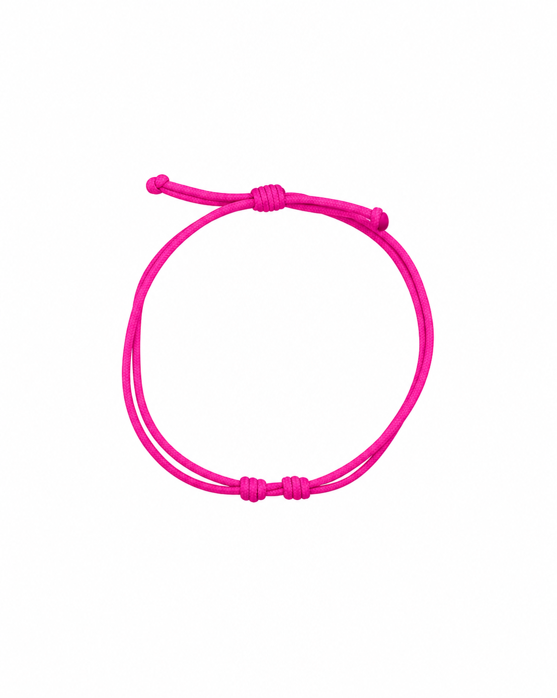 Bracciale da Donna soft cord  base per charm in Argento 925 Rue de Mille RDM CB-LBR TS1