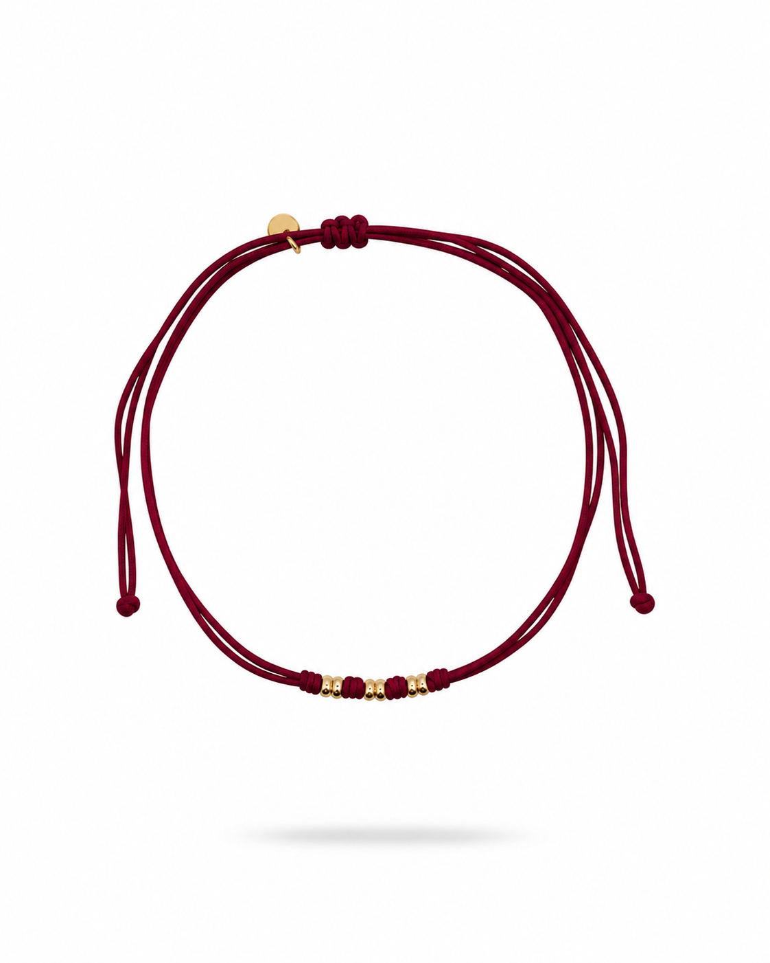 Girocollo soft cord con Rondelle per charm in vari colori Rue de Mille RDM CB-LGR TS4