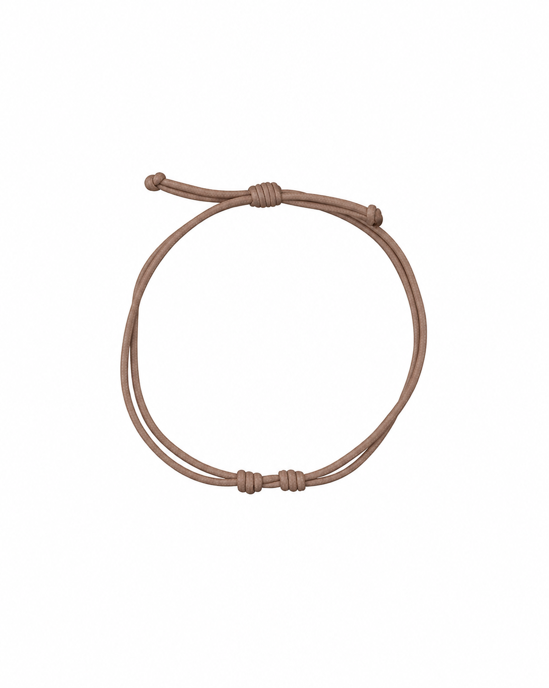 Bracciale da Donna soft cord  base per charm in Argento 925 Rue de Mille RDM CB-LBR TS1