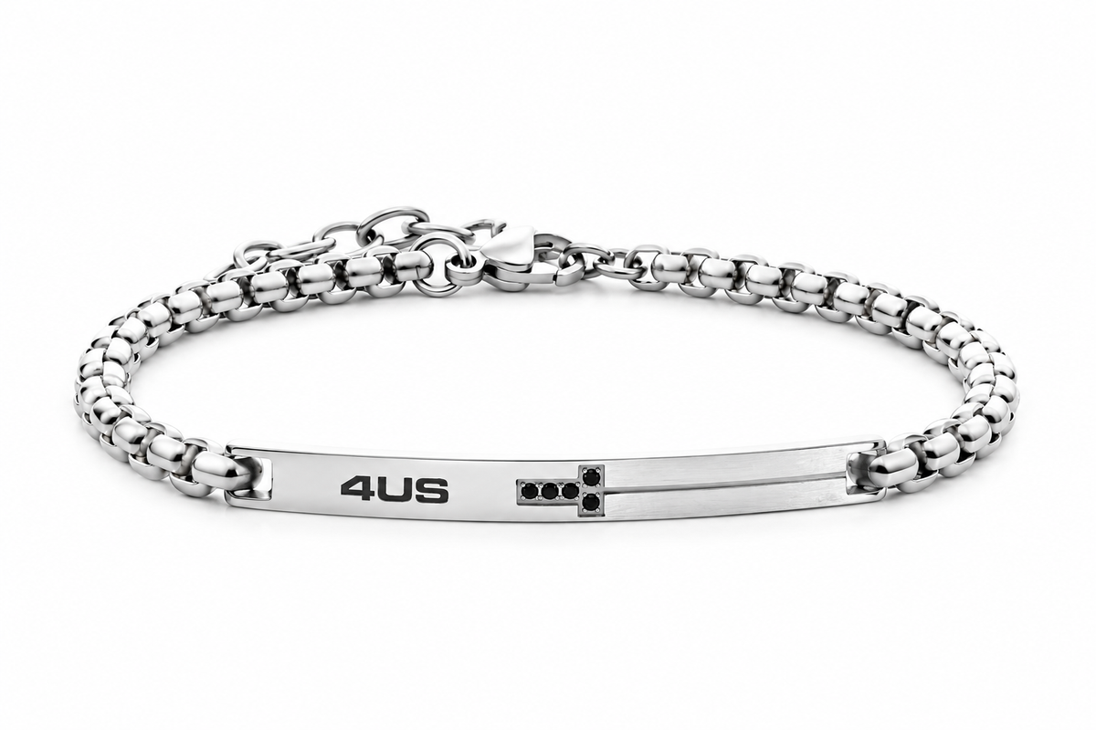 Bracciale da Uomo in Acciaio 4US Paciotti 4US 4UBR8540
