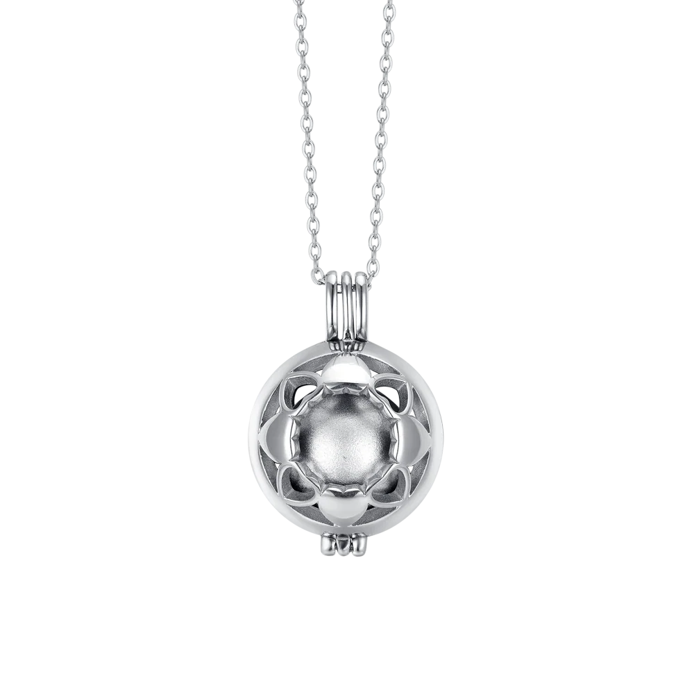 COLLANA CHIAMA ANGELI DONNA CON CUORI LUCA BARRA LB CK2000
