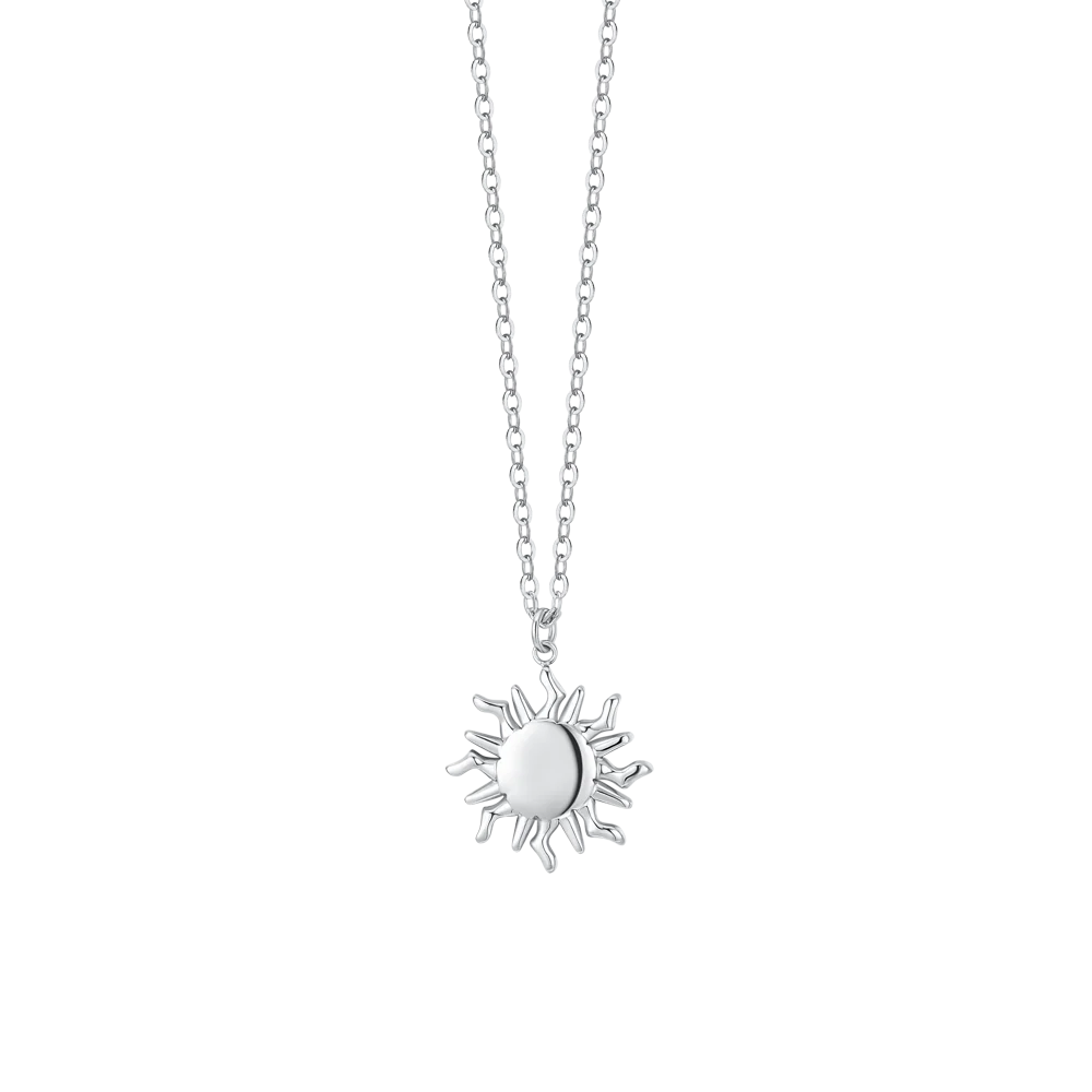 COLLANA DONNA IN ACCIAIO CON SOLE LUCA BARRA LB CK2175